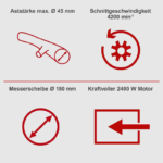 Broyeur à couteaux électrique Scheppach GS55 – modèle 2025-Neuf – Image 4
